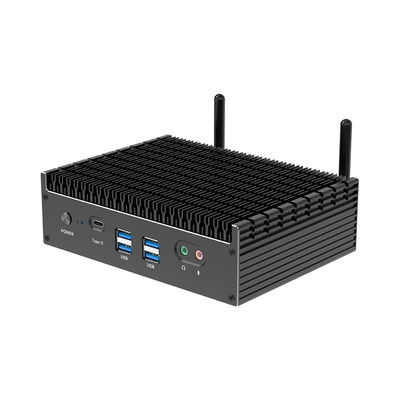 Dual Ethernet DDR4 sin ventilador Intel Mini PC I5 I7 I9 12a generación