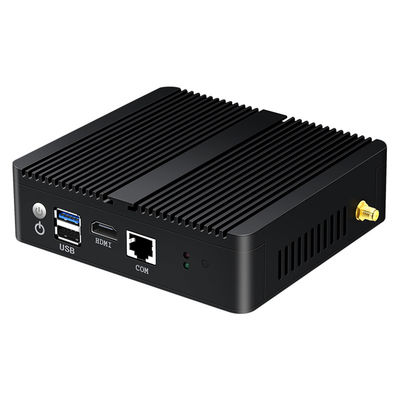 Intel Router de PC Mini sin ventilador Pfsense con 6 LAN 8G Memoria y Consola RJ45