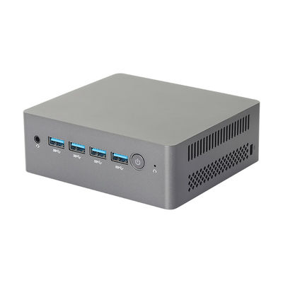 Celeron N5095 Mini PC Intel de plástico con LAN doble DDR4 16G WiFi de banda doble y ventilador