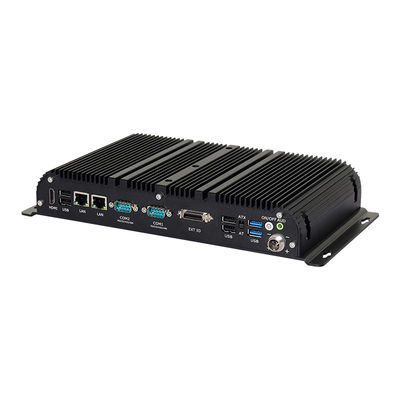 Intel Core I5 I7 PC industrial sin ventilador con cuatro núcleos y ocho procesadores de hilos