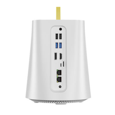 Cuatro RJ45 2.5G LAN Software Router DDR4 32G NAS Intel y AMD Firewall Mini PC