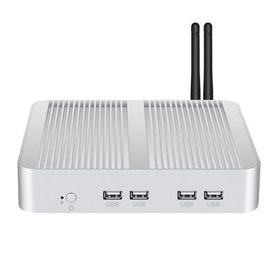 Dual COM Dual LAN DDR3L RAM PC industrial sin ventilador con procesador Intel Core i5 4200U