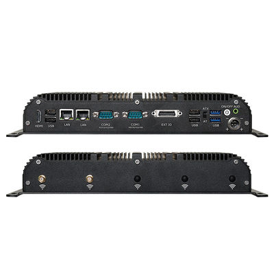 Intel Core I5 1155G7 4 núcleos 8 hilos PC industrial sin ventilador con WiFi 6COM y GPIO