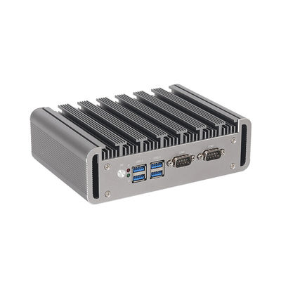 Intel Celeron J6412 PC industrial con doble COM doble LAN y Linux