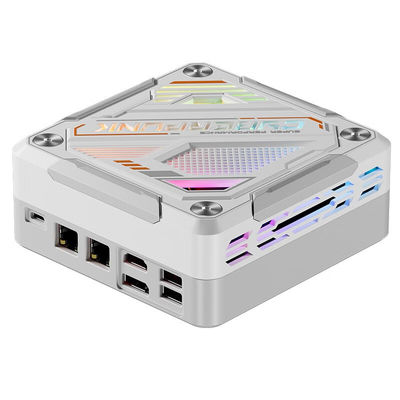 Computadora de juegos AMD de doble 2.5G Ethernet con M2 SSD y WiFi soporta pantalla 4K HD