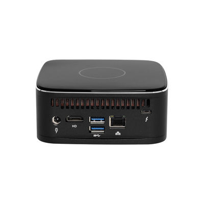 LAN único 2.5G Intel Mini PC Dual DDR4 64G Linux Disco duro WiFi y ventilador de enfriamiento