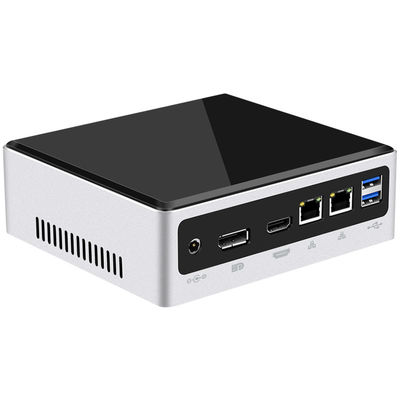 Mini PC para juegos con procesadores Intel Dual LAN Dual DDR4 RAM y ventilador de enfriamiento