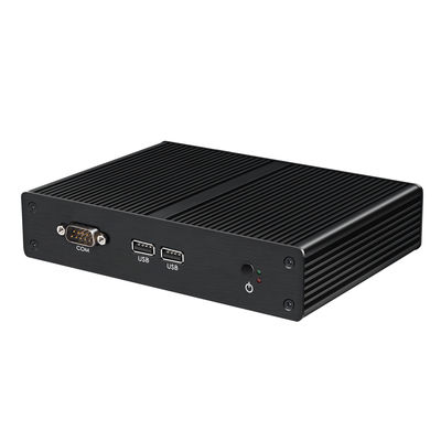 Intel Celeron Industrial PC sin ventilador con DDR3L 8 GB de RAM y Linux COM doble
