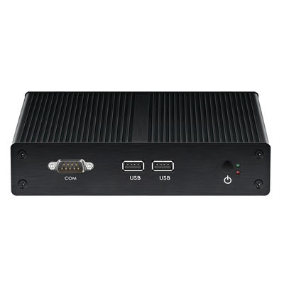 Mini PC industrial sin ventilador con procesador Intel Celeron J4125 DDR3 y doble COM