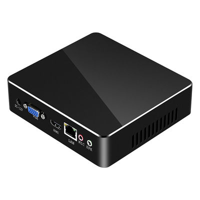 Mini PC con procesador Intel Core i3 7100U mSATA SSD DDR3L 16G RAM y ventilador de enfriamiento