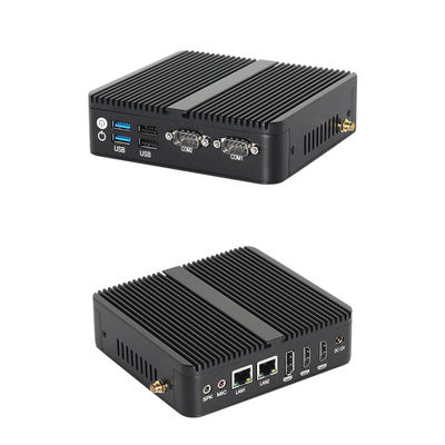 Computadora industrial con DDR4 16G RAM Intel N100 Procesador Método de enfriamiento sin ventilador