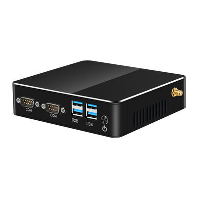 Intel Core i7 8550U PC industrial sin ventilador con DDR4 16G RAM mSATA Disco duro WiFi