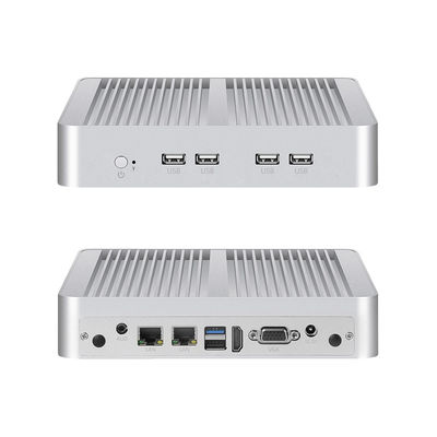 Intel Mini PC Celeron J1900 Sin ventilador 8 GB de RAM Mini PC compacto para ayuda en el hogar