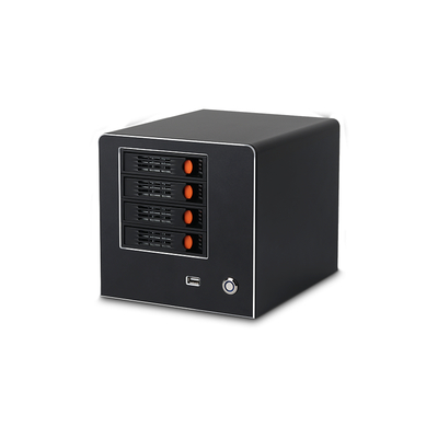 Servidor NAS N150 de 4 bahías, interfaz de host, caja de almacenamiento conectado a la red (NAS)