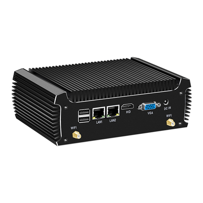 Mini PC Intel Core i3 8130U con 6 USB, 1 HD y sin ventilador, PC industrial