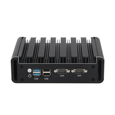 Procesador Intel N100 con doble LAN, doble COM y triple pantalla PC industrial