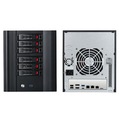 Servidor NAS N150 de 6 bahías, Interfaz de host: NAS, Caja de almacenamiento conectado a la red (NAS)