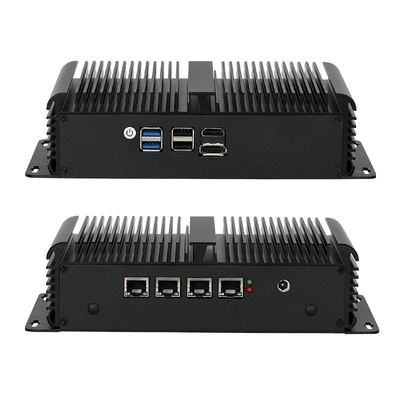 Procesador Celeron N5105 con cuatro LAN y 1HDMI 1DP Mini PC de red